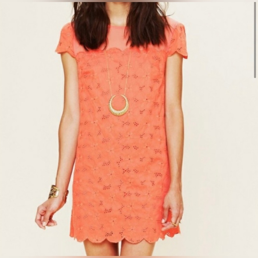 Free People Mini Dress with Bow